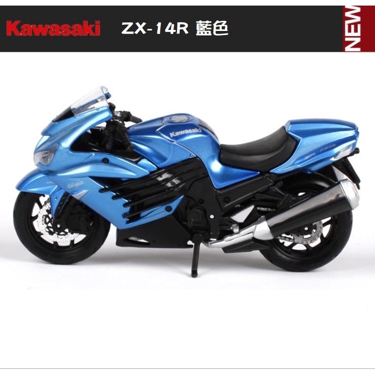 虎玩具 1:18 川崎 Kawasaki Ninja ZX-14R 美馳圖 Maisto 六眼魔神 重機 1/18 收藏