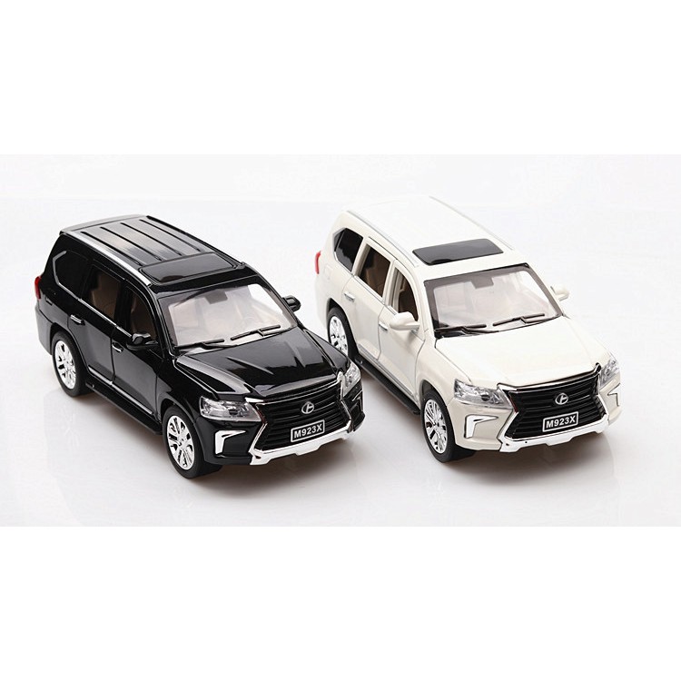 阿米格Amigo│1:24 Lexus LX570 六開門 休旅車 SUV 越野車 合金車 聲光 迴力車 模型車 玩具車