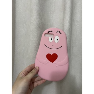 iPhone 7plus手機殼 泡泡先生 粉紅色