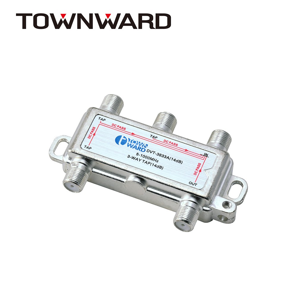 大城科技 電視三分支器 DVT-3833A-14dB 分支器 分歧器 保護迴路