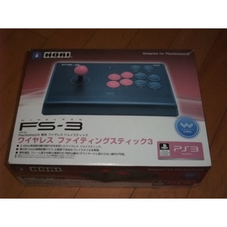 (全新僅測試OK)PS3 Hori Wireless FS-3 無線大型搖桿(保固一個月)