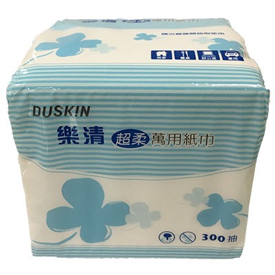 限量優惠 台灣 製造 MIT DUSKIN 超柔 萬用 紙巾 300抽