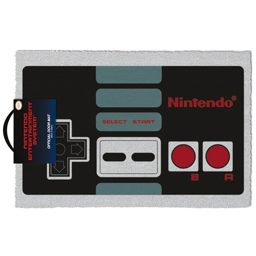 任天堂  Nintendo NES手把造型 英國進口門墊/地墊
