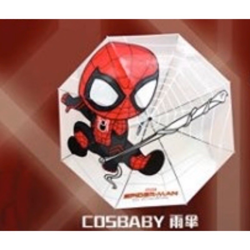 模幻力量 Hot Toys Cosbaby 蜘蛛人 離家日 週邊商品系列蜘蛛人透明雨傘 蝦皮購物