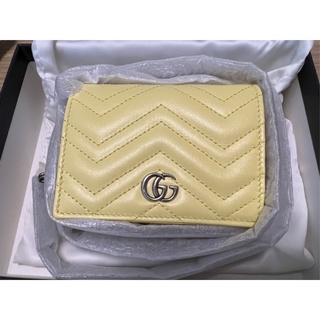 全新GUCCI GG Marmont 鍊條包短夾皮夾斜背包