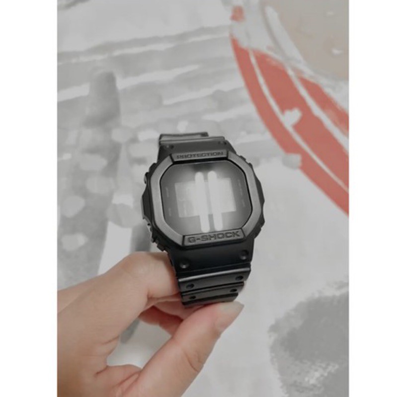 G-Shock 手錶 DW-5600BB 黑色 霧面