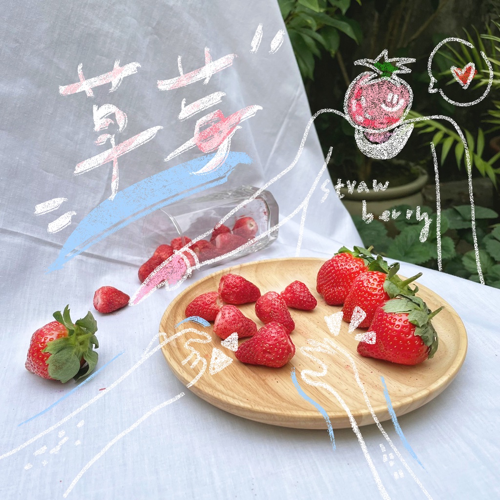 【Creezbe】純天然冷凍乾燥果乾| 夏季草莓🍓