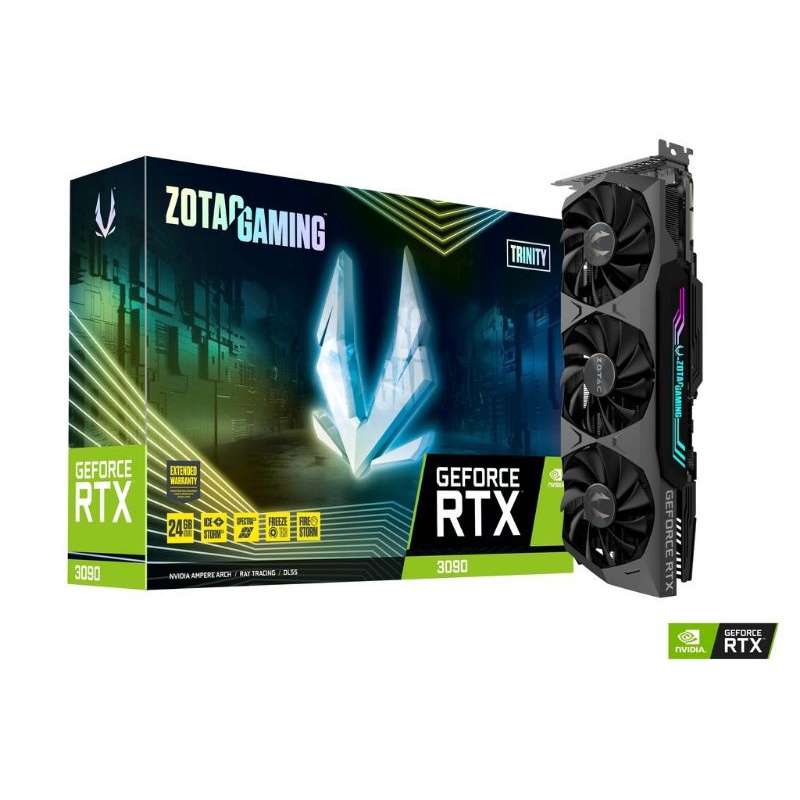 ZOTAC索泰 RTX 3090 未鎖、二手