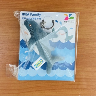 IKEA 3D立體鯊魚悠遊卡 黃色購物袋造型零錢包 卡片噴霧瓶