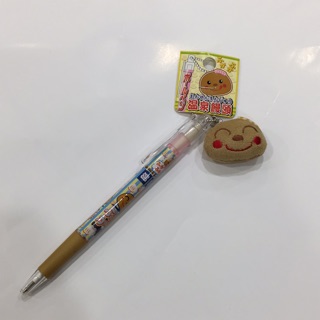 日本限定 溫泉饅頭附絨毛娃娃黑色原子筆