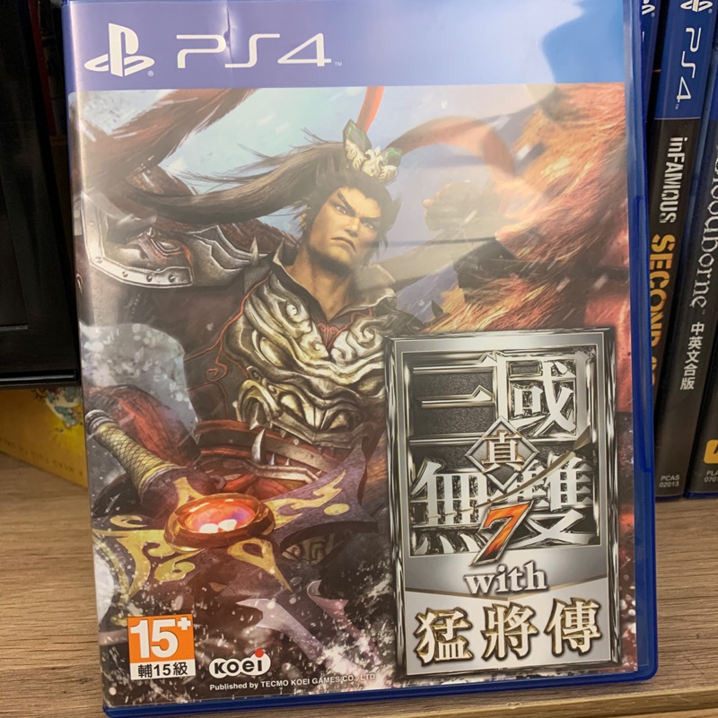 PS4 真 三國無雙7 猛將傳 中文版 二手
