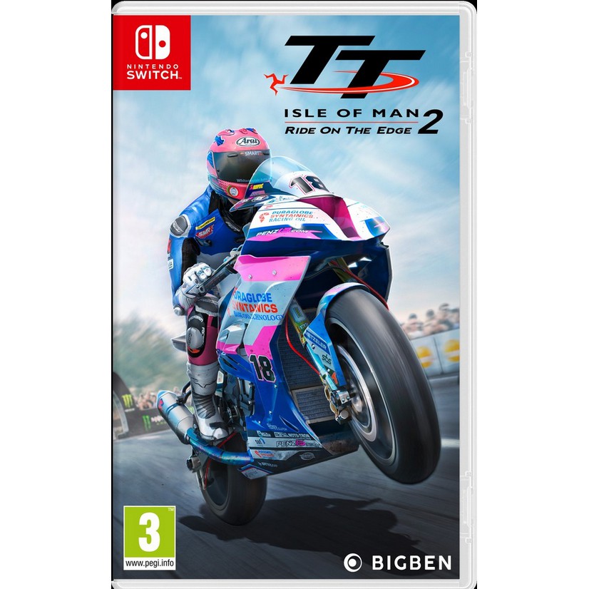 全新ns 曼島tt摩托車大賽2 邊緣競速歐版中文 台中艾達電玩 蝦皮購物