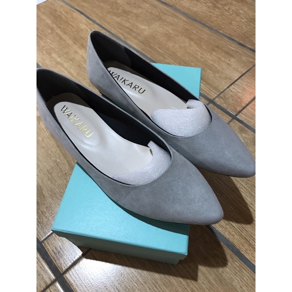 Image of 全新 ORiental TRaffic 灰色尖頭包鞋 #5