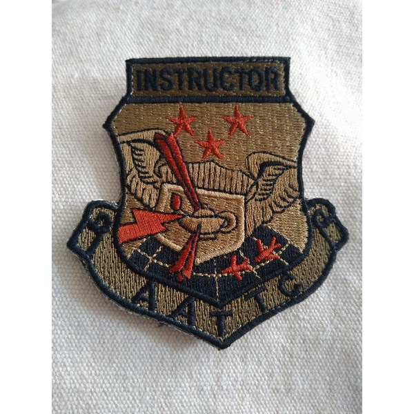 美國空軍訓練課程教官魔鬼氈臂章