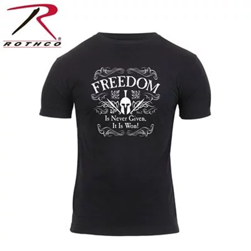 Rothco 軍用T恤-Athletic Fit Freedom