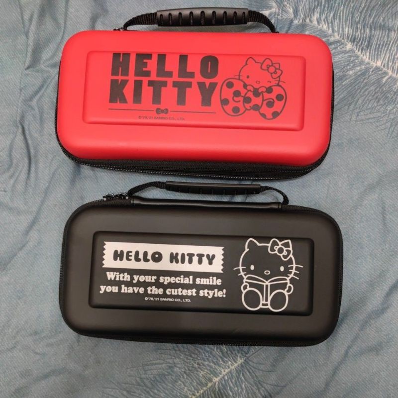 正版 授權 Hello Kitty 凱蒂貓 switch 硬殼 收納包 手提硬殼包 防摔包 switch 主機包 凱蒂貓