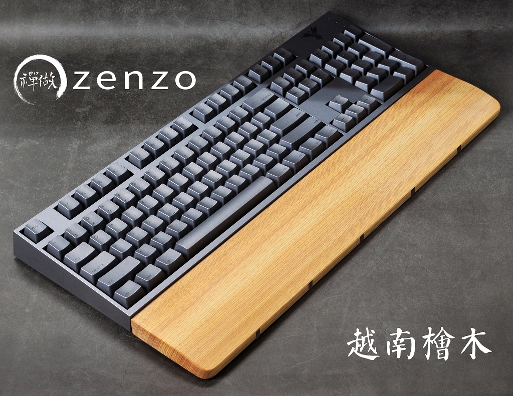 【改裝軍團】[SN20129] Zenzo禪做 越南檜木 油根  香杉 104/900/980 鍵盤實木手托(台灣製造)