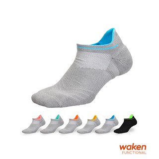 【waken】竹炭除臭機能襪 1雙入 / 除臭襪 襪子 運動襪 男襪 女襪 踝襪 船型襪