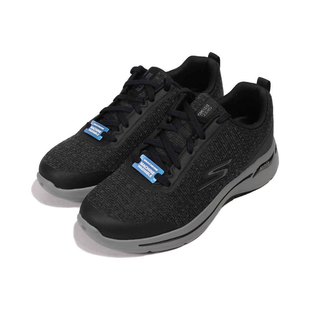 SKECHERS 男 GO WALK ARCH FIT 走路(健走)鞋-216184BLK 廠商直送