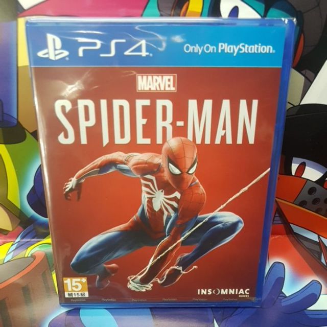 Ps4 蜘蛛人 SPIDER MAN 漫威 中文版 日文版 下單時請看清楚喔