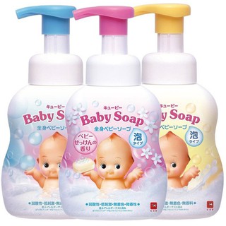 『WNP』日本 牛乳石鹼 Baby Soap 嬰兒全身泡泡沐浴乳 400ml