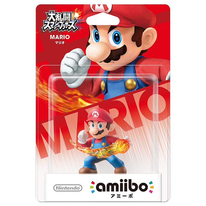 【amiibo】amiibo 瑪莉歐（任天堂明星大亂鬥系列)【普雷伊】