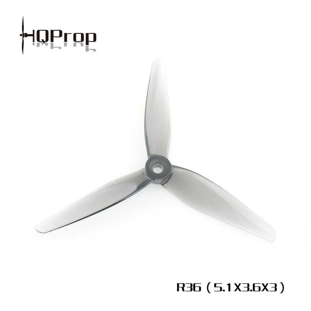 [史巴克] HQProp R36 5.1x3.6x3螺旋槳 穿越機 競速槳葉 (2正2反)