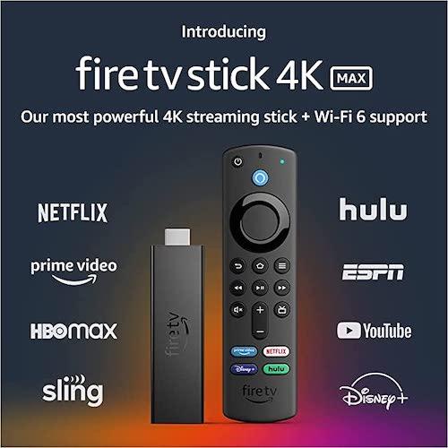 全新 現貨 美國 amazon fire tv stick 4k max 電視棒 disney+ wifi 6 亞馬遜