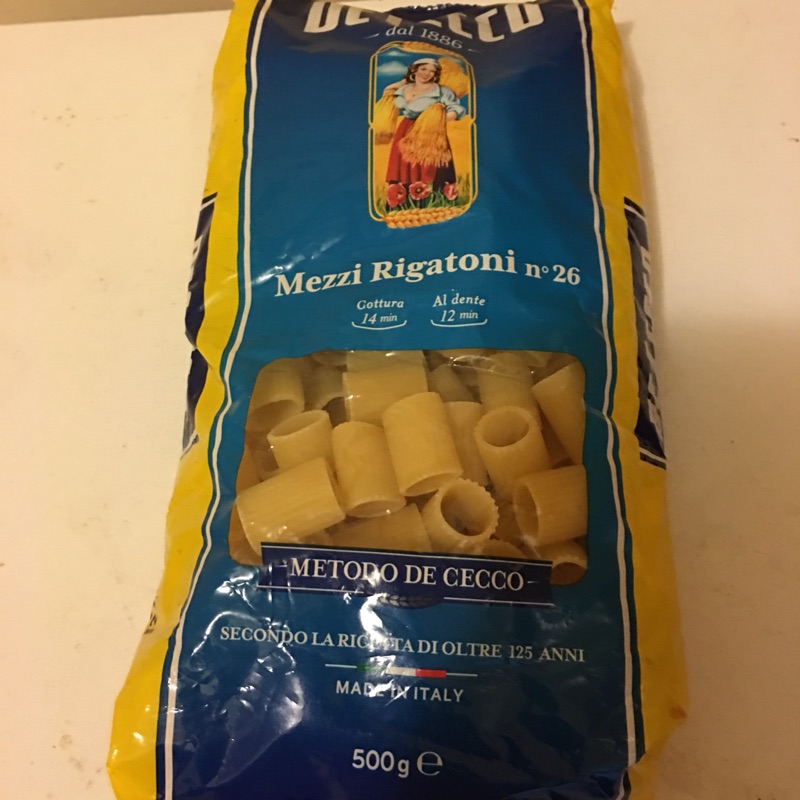 未拆封 costco購入 義大利品牌 De Cecco杜蘭小麥義大利麵