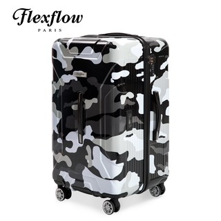 Flexflow 黑迷彩 南特特務系列29型 智慧測重防爆拉鍊旅行箱