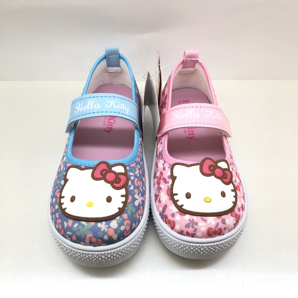 Sanrio 三麗鷗 Hello Kitty 凱蒂貓 女童 童鞋 布鞋 休閒鞋 幼稚園 室內鞋 蝴蝶結 正版授權 台灣製