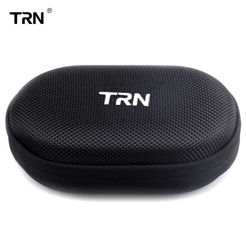 Trn 耳機盒迷你便攜式牛津壓縮耳機包 TRN VX V90 V80 AS10 T2 ZSX ZSTX ZSN ES4