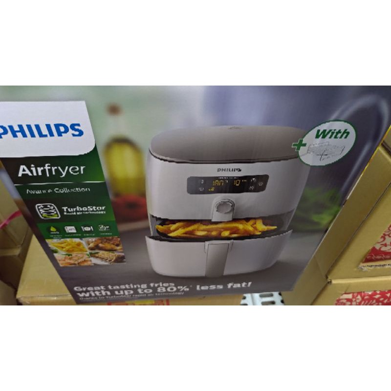 PHILIPS HD9642氣炸鍋+配件(烘烤鍋+燒烤串籤組+噴油罐+蛋糕模+煎烤盤) 現貨二年保