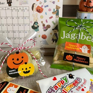 *COSY CORNER* HEADS 日本製 萬聖節 Halloween 貼紙/裝飾/點心包裝 南瓜 蝙蝠 小精靈