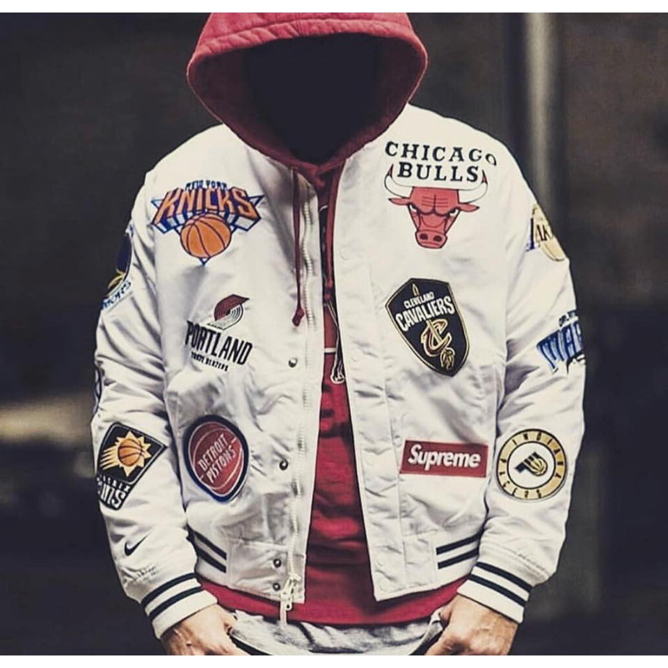 supreme x nike nba jacket