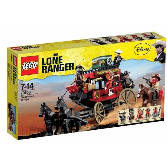 Lego  79108 樂高The Long Ranger 獨行俠 驛馬逃生
