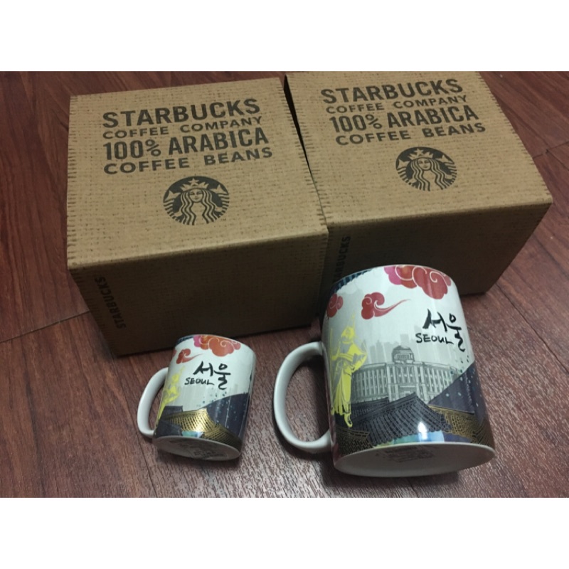 星巴克 城市紀念杯 Starbucks City Mug 首爾 Seoul