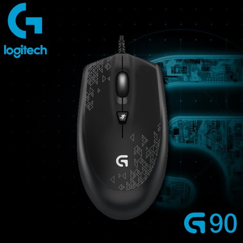 Logitech 羅技 G90 光學 滑鼠 2500 DPI 雙手適用 電競 全新未拆封 歡迎聊聊