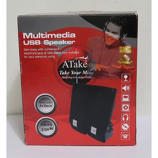 ATake 音箱/喇叭 Multimedia USB Speaker(ASP-002)