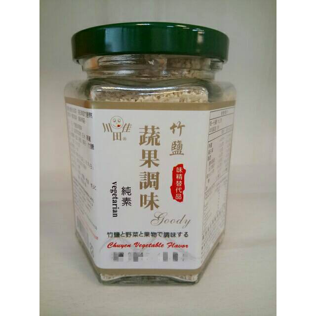 川田佳 竹鹽蔬果調味(150公克/瓶)