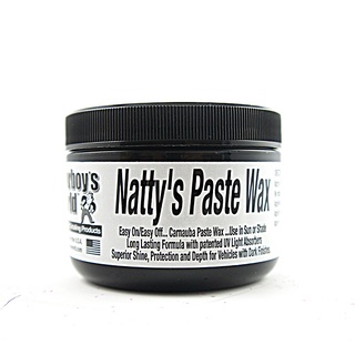 美國 Poorboys Natty's Black Paste Wax 8 oz.(窮小子極黑棕櫚蠟)