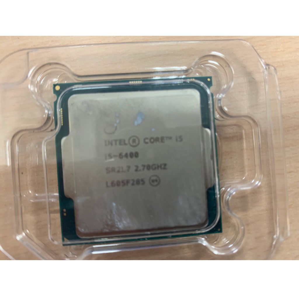 【精選優質二手品】INTEL I5-6400 2.7GHZ 含風扇、散熱膏，過保