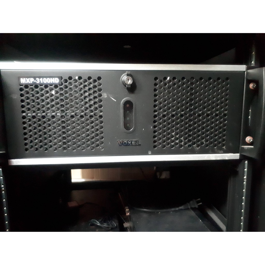 【全民團購】二手現貨～VOXEL  MXP-3100HD廣播級排程自動播出系統排播機(含螢幕和機櫃)
