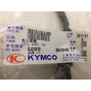 光陽 KYMCO 原廠 正公司 V2 金牌 奔騰 V1 GP 點火線圈 高壓線圈 矽導線 LGL3