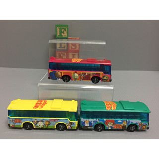 【FleaSir福利社】出清特賣 TOMY TOMICA 迪士尼 四眼天雞 公車 巴士 (1組3入) 多美小汽車 A19