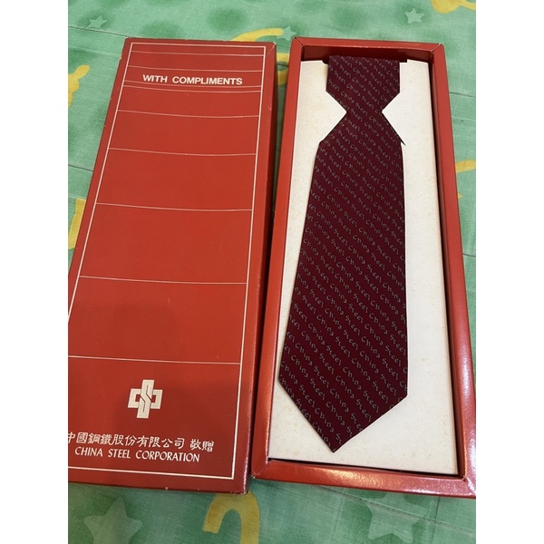 中鋼員工紀念品 領帶