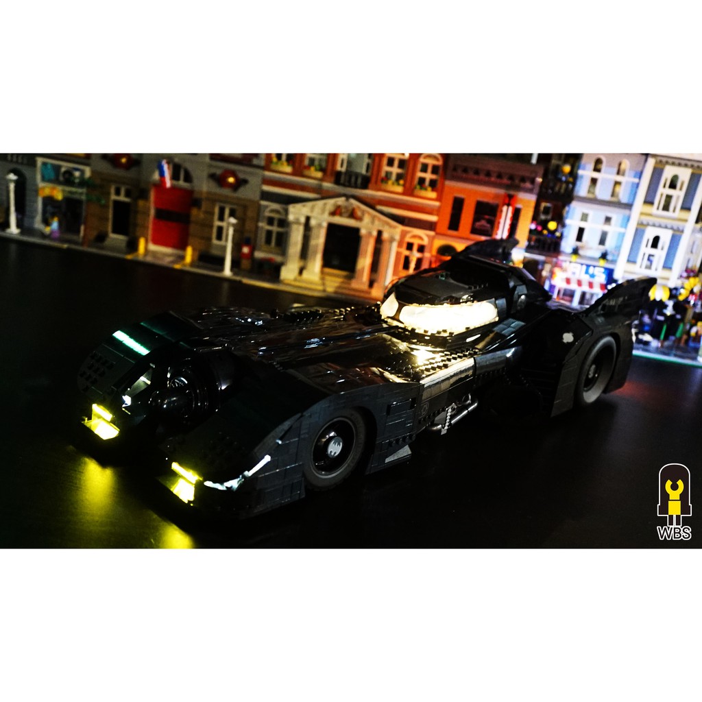 【WBS樂光創意】[不含積木] 76139 1989 Batmobile 蝙蝠車 樂高 專用 燈組