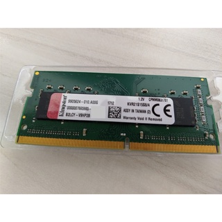 【二手】金士頓Kingston KVR21S15S8/4 DDR4 2133 4G 筆電記憶體 原廠終保