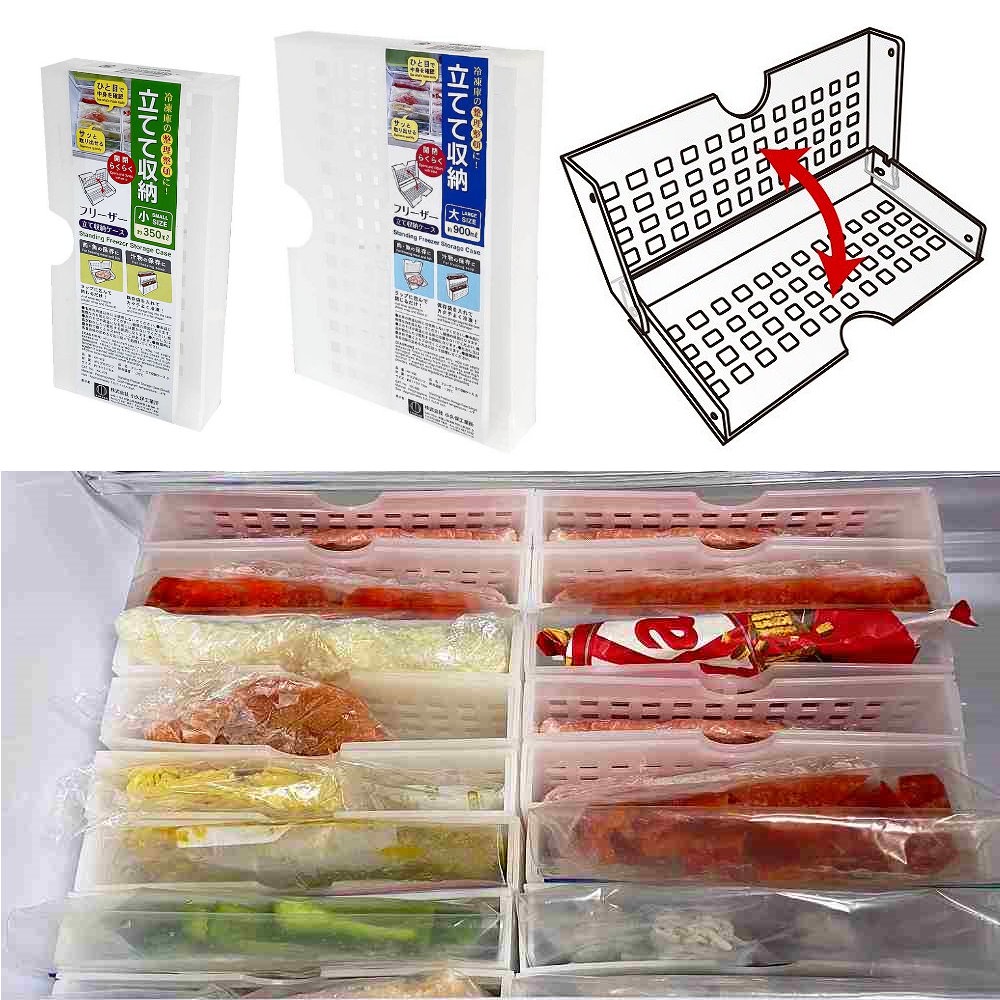asdfkitty*日本製 小久保 直立式冷凍庫整理收納盒