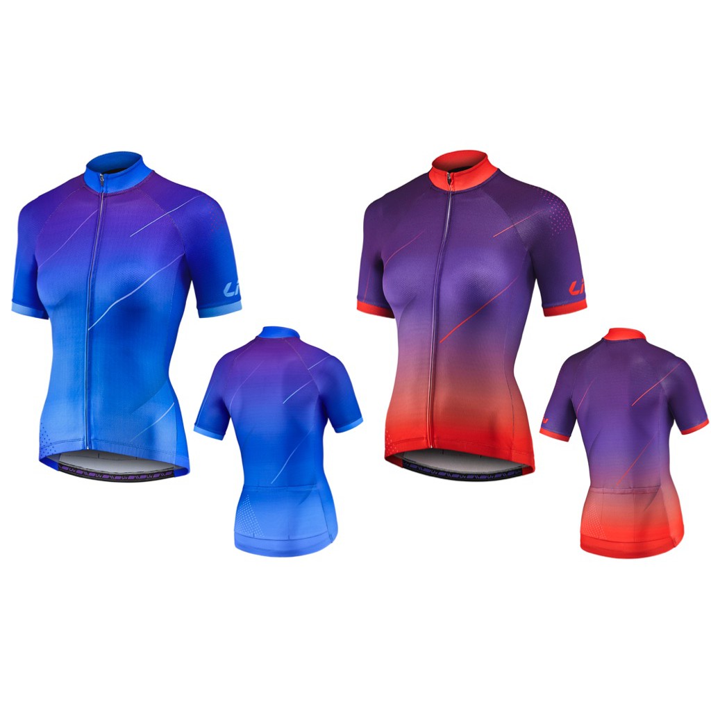 2019 捷安特 GIANT Liv METEORA 流星 短袖車衣 (限量款)藍/ 紫、紫/ 珊瑚紅
